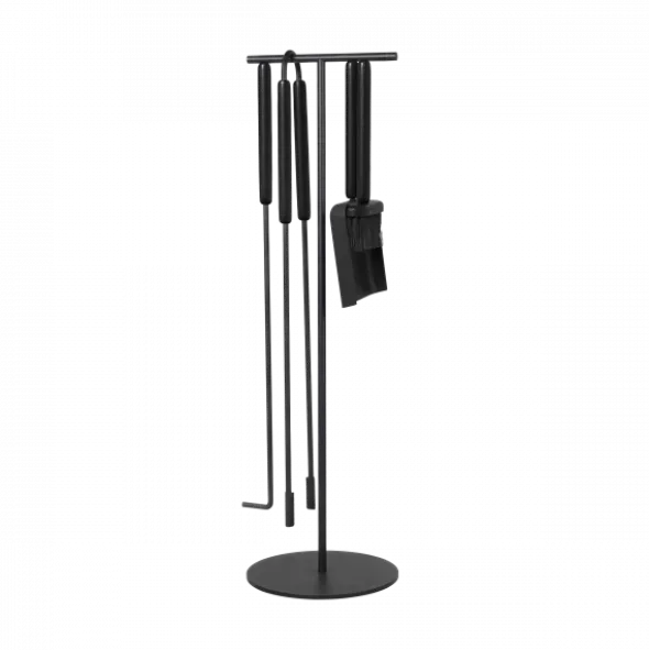 Kaminbesteck 5-tlg. -ASHI- Black Oak