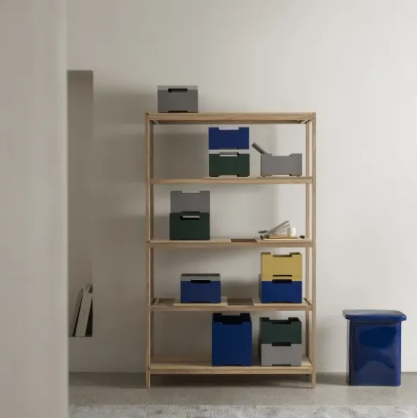 Keramikhocker -TOKI- Farbe Mazarine Blue - T-Shape