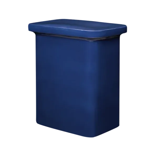 Keramikhocker -TOKI- Farbe Mazarine Blue - T-Shape