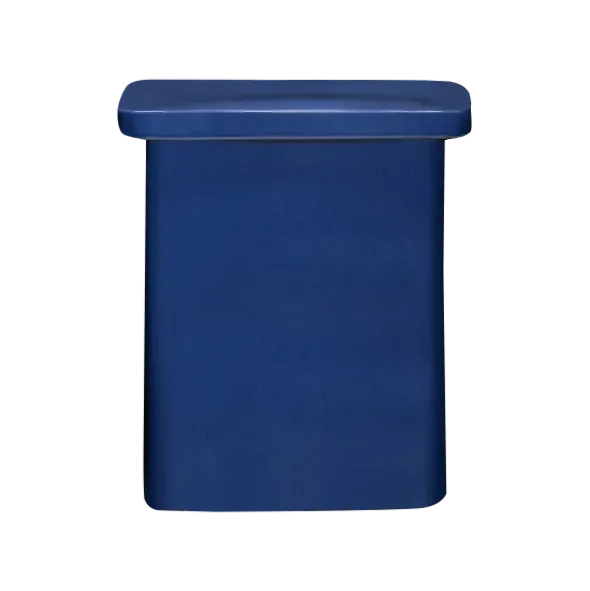 Keramikhocker -TOKI- Farbe Mazarine Blue - T-Shape