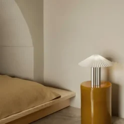 Keramik Hocker -TORU- Farbe Indian Tan - Form: Zylindrisch