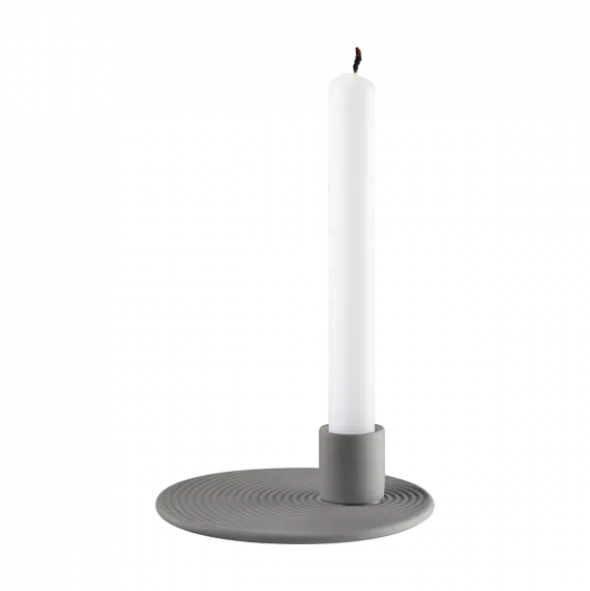 Kerzenhalter -NONA- Farbe Pewter