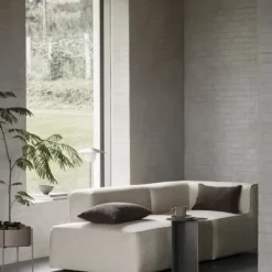 Kissenbezug -BOUCLE- Farbe Espresso 30 x 50 cm