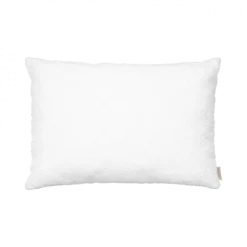 Kissenbezug -BOUCLE- Farbe Lily White 40 x 60 cm