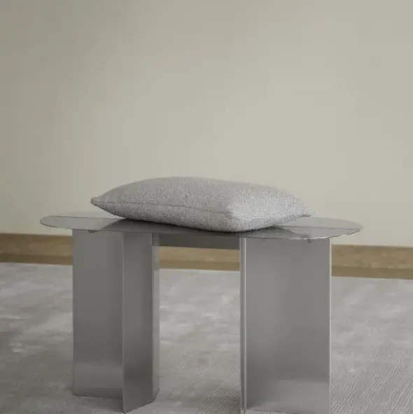 Kissenbezug -BOUCLE- Farbe Micro Chip 30 x 50 cm