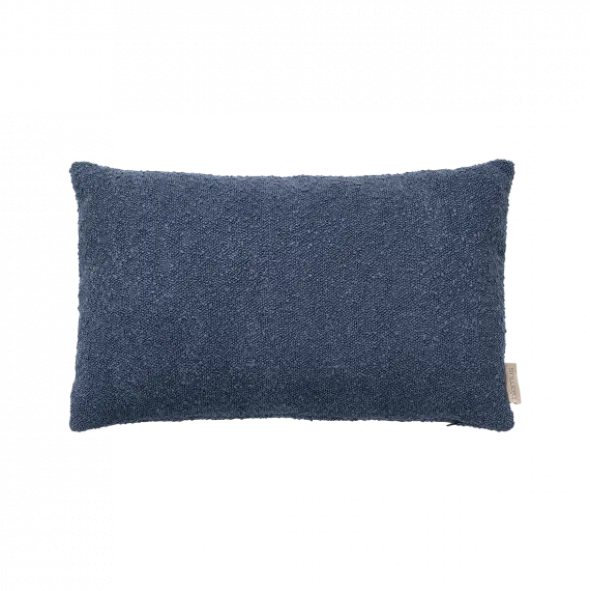 Kissenbezug -BOUCLE- Farbe Midnight Blue 30 x 50 cm