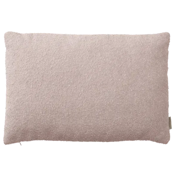 Kissenbezug -BOUCLE- Farbe Misty Rose 40 x 60 cm