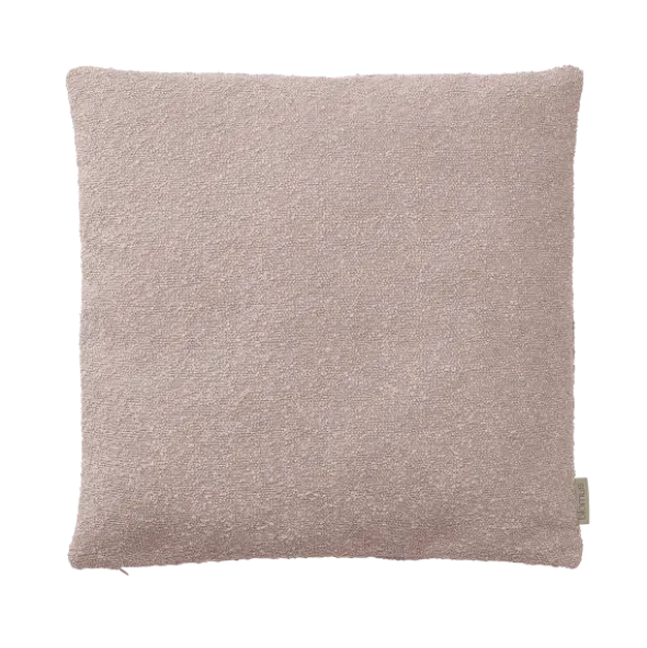Kissenbezug -BOUCLE- Farbe Misty Rose 50 x 50 cm