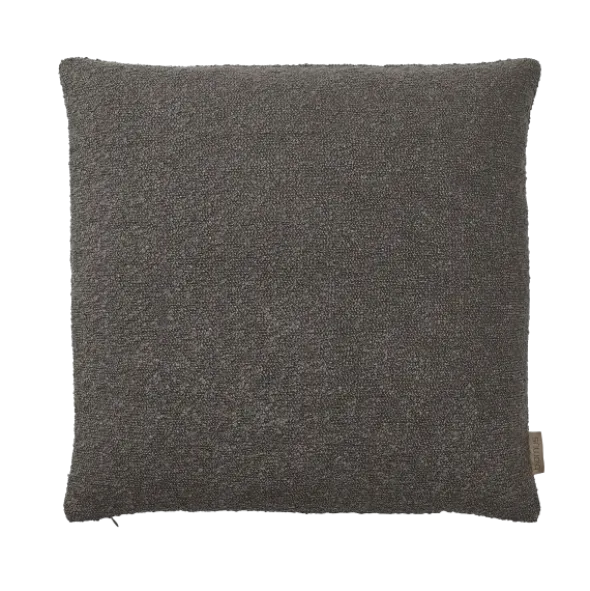 Kissenbezug -BOUCLE- Farbe Mulch 50 x 50 cm