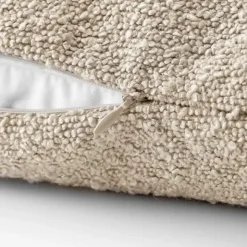 Kissenbezug -BOUCLE- Farbe Nomad 40 x 40 cm