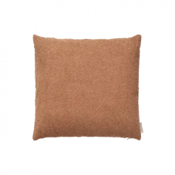 Kissenbezug -BOUCLE- Farbe Rustique Brown 40 x 40 cm