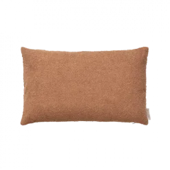 Kissenbezug -BOUCLE- Farbe Rustique Brown 30 x 50 cm