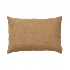 Kissenbezug -BOUCLE- Farbe Tan 40 x 60 cm