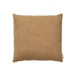 Kissenbezug -BOUCLE- Farbe Tan 50 x 50 cm
