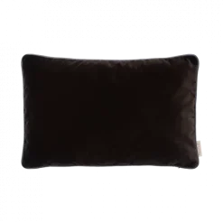 Kissenbezug -VELVET- Farbe Espresso - Größe 40 x 60 cm