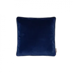 Kissenbezug -VELVET- Farbe Midnight Blue - Größe 40 x 40 cm