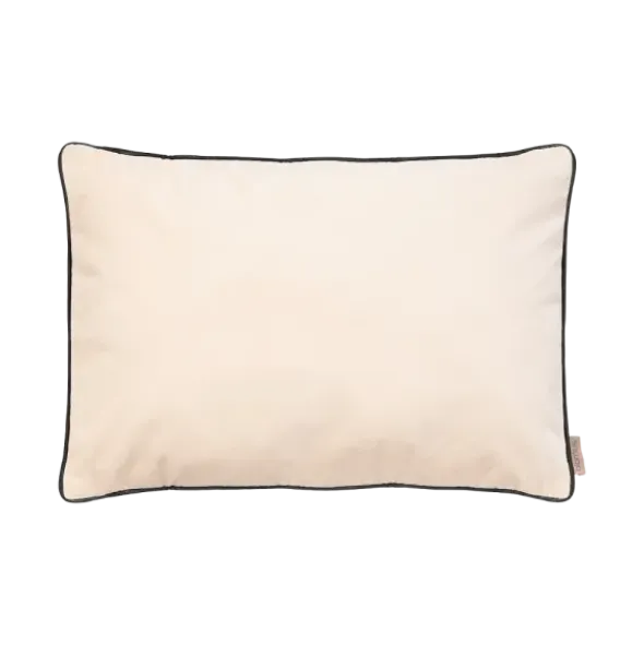 Kissenbezug -VELVET- Farbe Moonbeam - Größe 40 x 60 cm