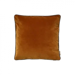 Kissenbezug -VELVET- Farbe Rustique Brown - Größe 40 x 40 cm