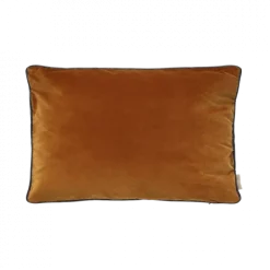Kissenbezug -VELVET- Farbe Rustique Brown - Größe 40 x 60 cm