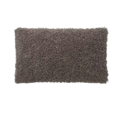 Kissenhülle -TEDDY- Farbe Espresso - Größe 30 x 50 cm