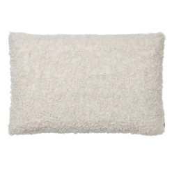Kissenhülle -TEDDY- Farbe Moonbeam - Größe 40 x 60 cm