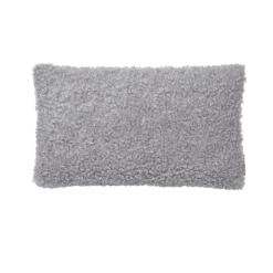 Kissenhülle -TEDDY- Farbe Sharkskin - Größe 30 x 50 cm