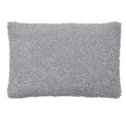 Kissenhülle -TEDDY- Farbe Sharkskin - Größe 40 x 60 cm