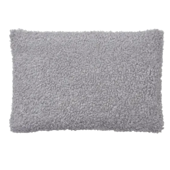 Kissenhülle -TEDDY- Farbe Sharkskin - Größe 40 x 60 cm
