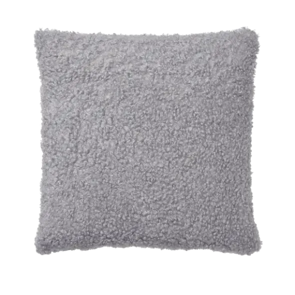 Kissenhülle -TEDDY- Farbe Sharkskin - Größe 50 x 50 cm