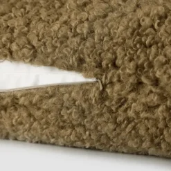 Kissenhülle -TEDDY- Farbe Tan - Größe 30 x 50 cm