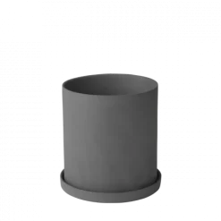 Kräutertopf -NONA- Farbe Pewter - Größe L