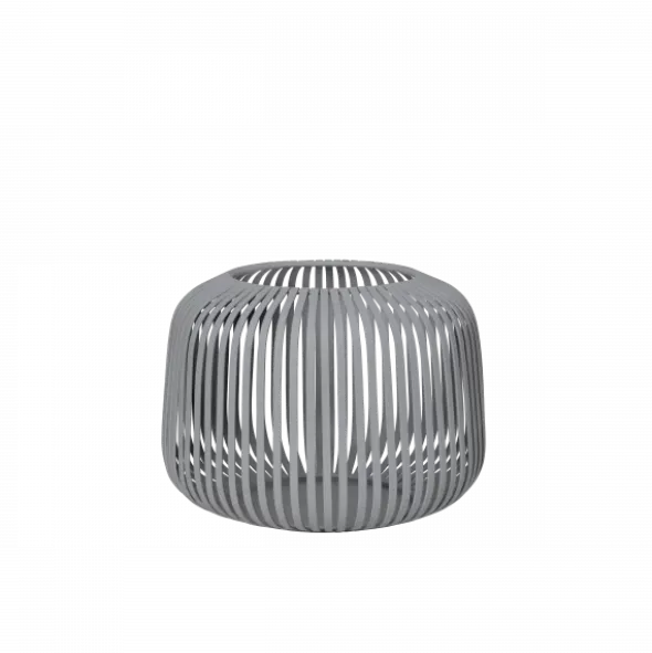 Laterne -LITO- Farbe Steel Gray - Größe XS