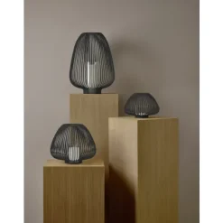 Laterne -LYVA- Farbe Black - Größe M
