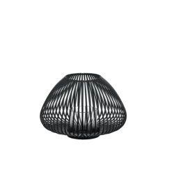Laterne -LYVA- Farbe Black - Größe S
