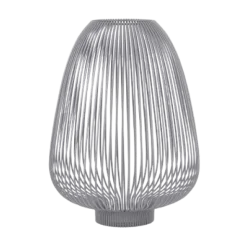 Laterne -LYVA- Farbe Steel Gray - Größe L