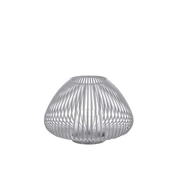 Laterne -LYVA- Farbe Steel Gray - Größe S