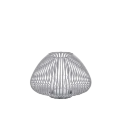 Laterne -LYVA- Farbe Steel Gray - Größe S