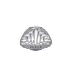 Laterne -LYVA- Farbe Steel Gray - Größe S