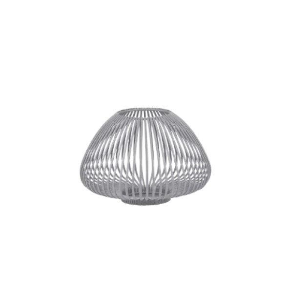 Laterne -LYVA- Farbe Steel Gray - Größe S