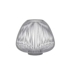 Laterne -LYVA- Farbe Steel Gray - Größe M