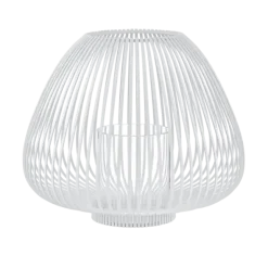 Laterne -LYVA- Farbe White - Größe M