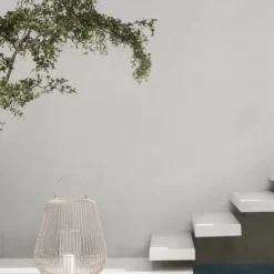 Laterne -NIDEA- Farbe Steel Gray - Größe S