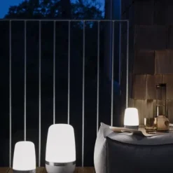 LED Outdoor Leuchte -SPIRIT- Farbe Platinum Gray - Größe XL