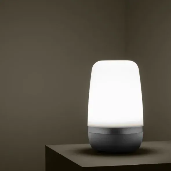 LED Outdoor Leuchte -SPIRIT- Farbe Platinum Gray - Größe M