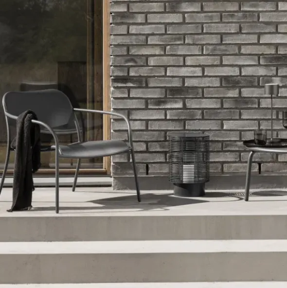Loungesessel -YUA- Farbe Granite Gray