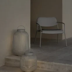 Loungesessel -YUA- Farbe Silk Gray