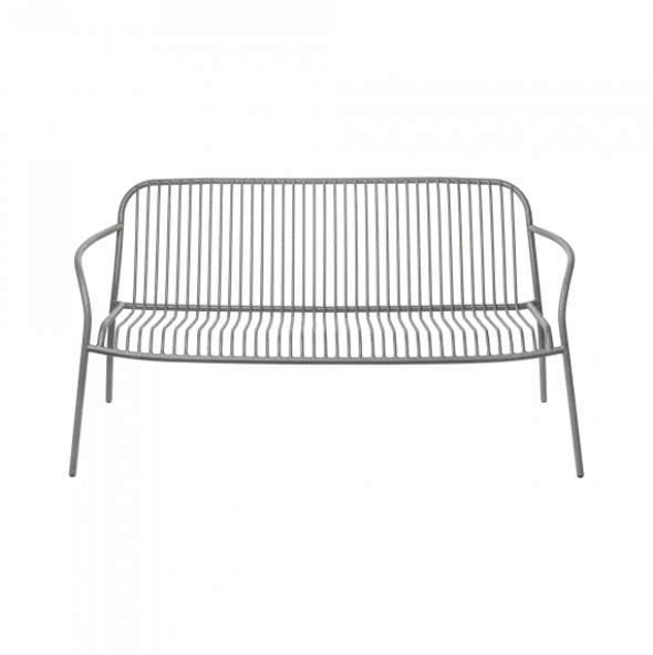 Loungesofa -YUA WIRE- Farbe Granite Gray