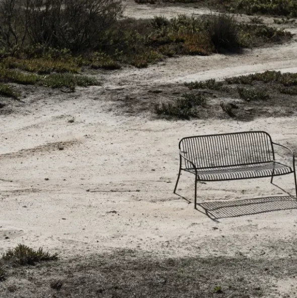 Loungesofa -YUA WIRE- Farbe Granite Gray