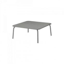 Loungetisch -YUA- Farbe Granite Gray - Größe 80 x 80 cm
