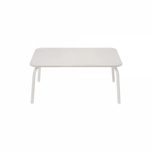 Loungetisch -YUA- Farbe Silk Gray - Größe 80 x 80 cm